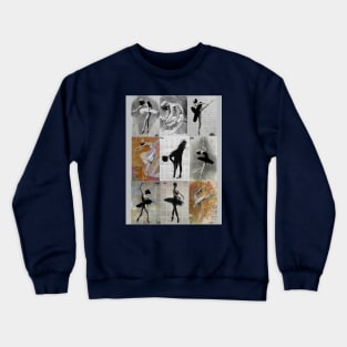 9 dance steps Crewneck Sweatshirt